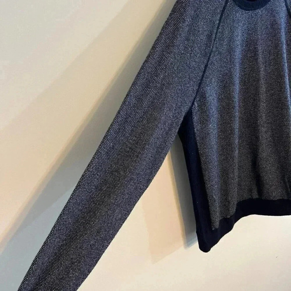 Vince Wool Cashmere Bird's Eye Crewneck Sweater XL - Picture 2 of 7